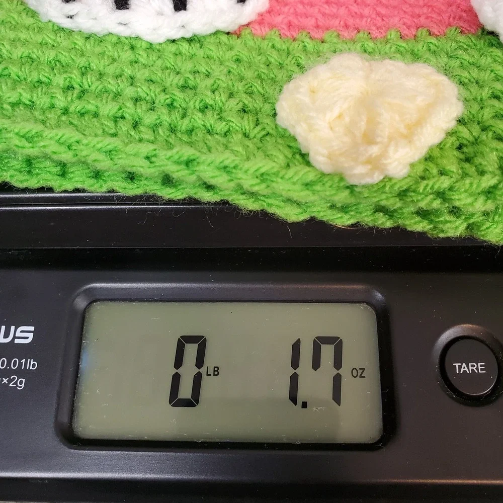 Children's Handmade Crochet OWL Headband Ear Warmers Pink‎ Green